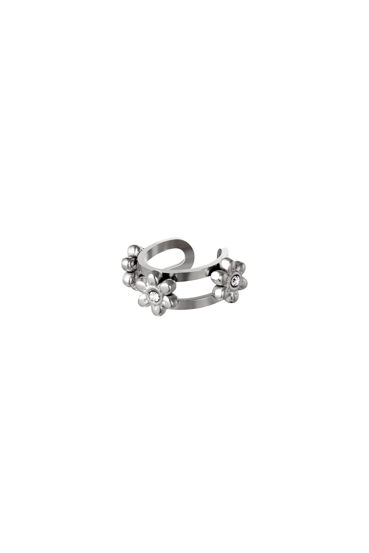 Ear cuff Kleine bloemetjes