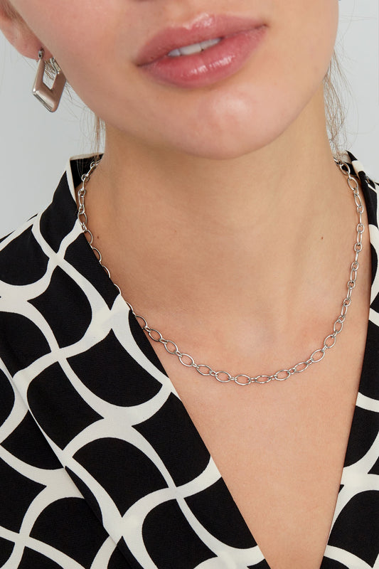 Ketting Basic silver