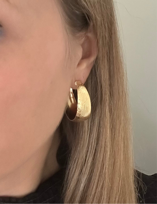 Oorbellen Hoepel goldie