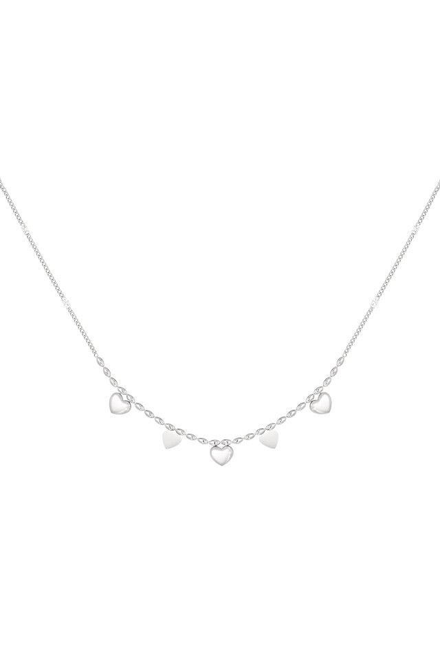 Ketting Tiny hearts