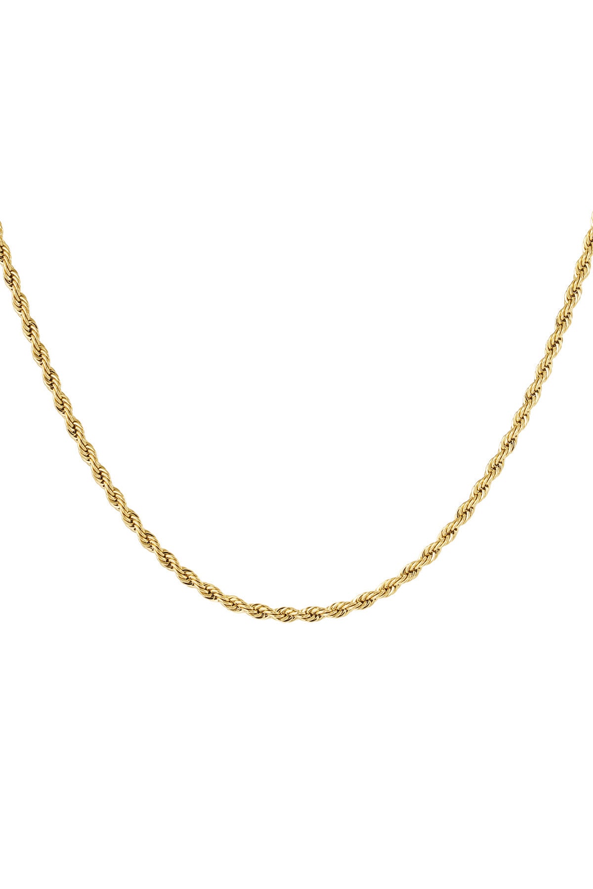Ketting Twisted | goud en zilver beschikbaar