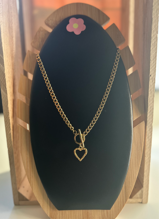 Ketting Basic chain heart