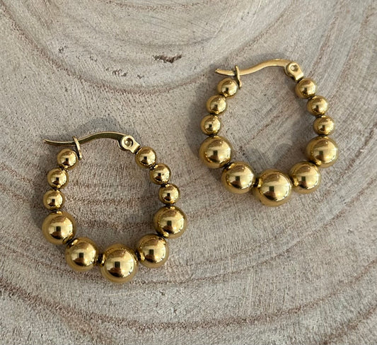 Oorringen Bold bubbel