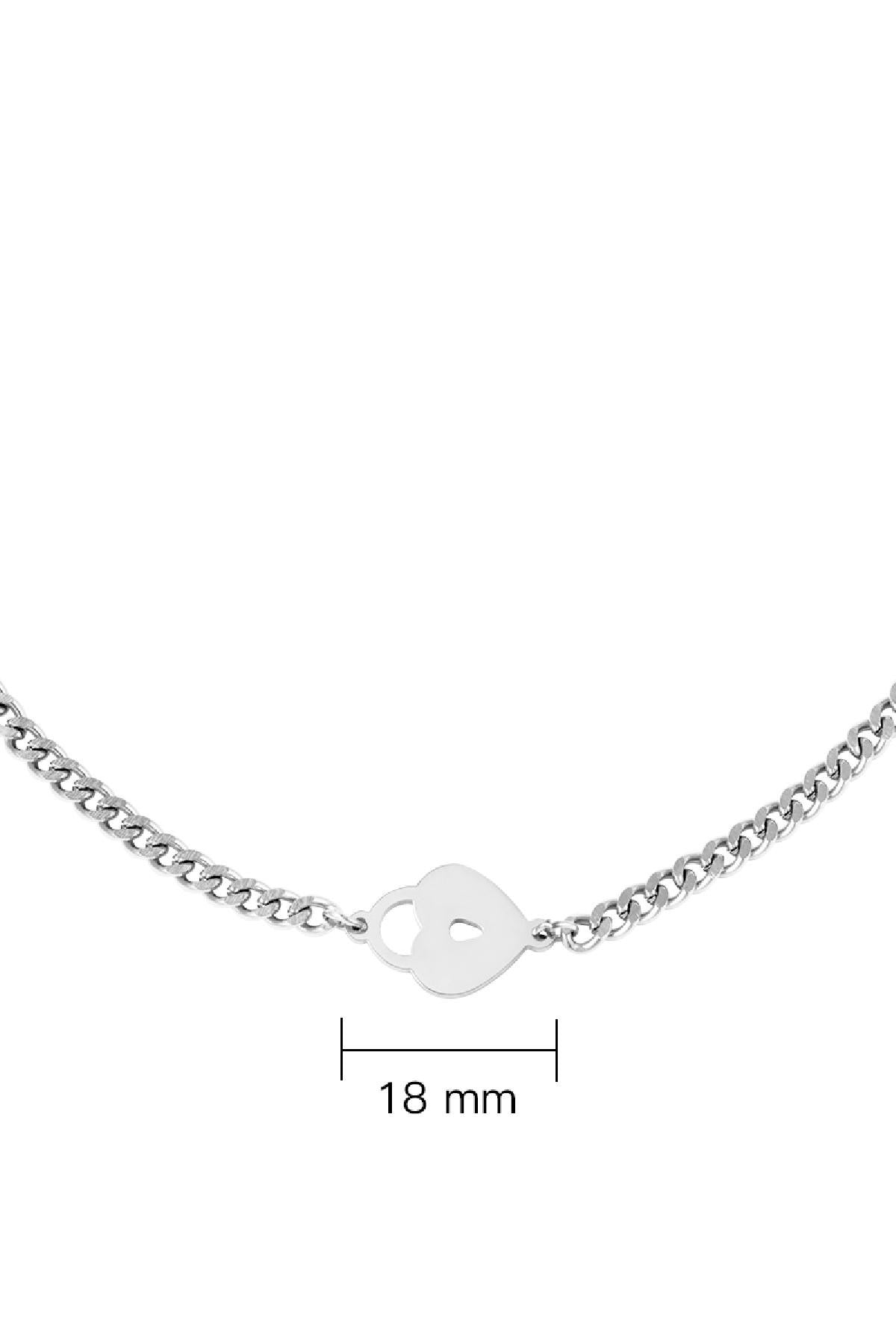 Ketting Locked Heart