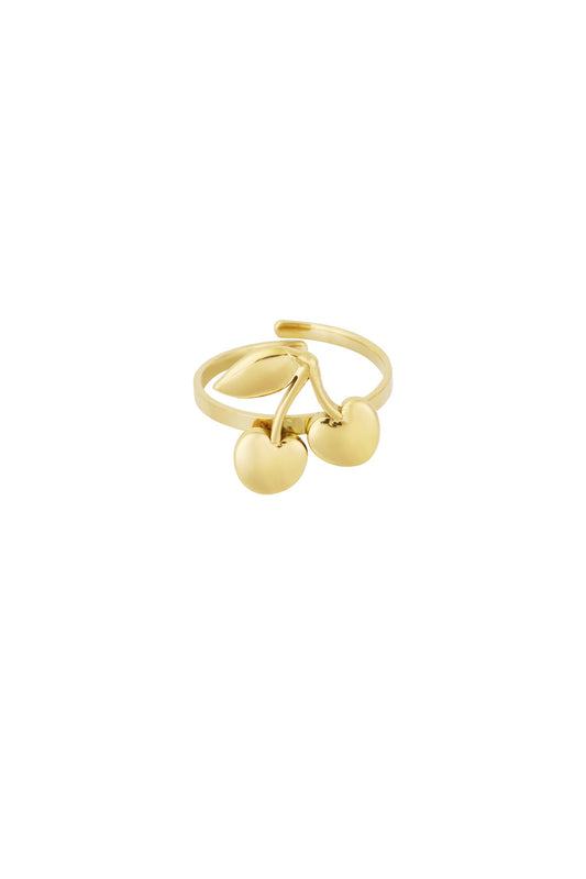 Ring Cherry bomb | zilver en goud beschikbaar