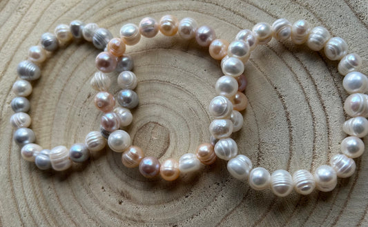 Armband zoetwaterparels | meerdere kleuren beschikbaar