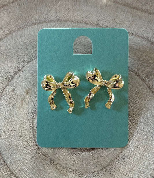 Oorknopjes Strik vintage | zilver en goud beschikbaar