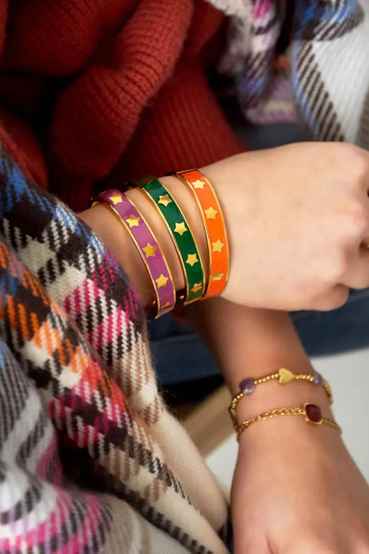 Armband bangle Stars
