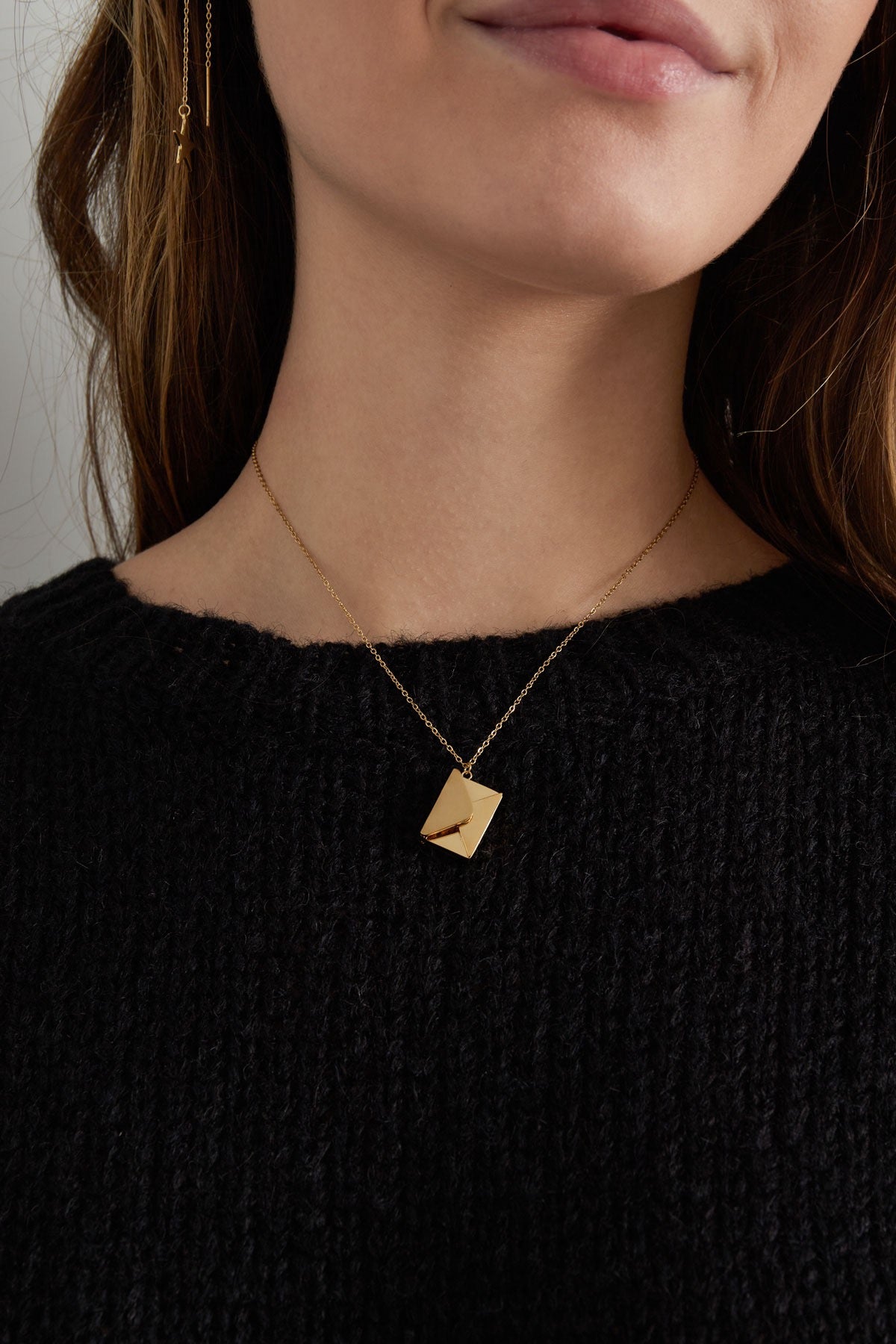 Ketting Love you message | zilver & goud beschikbaar