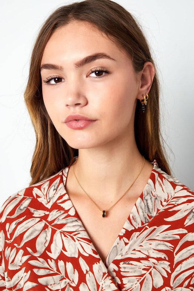 Ketting Pink gold bedel