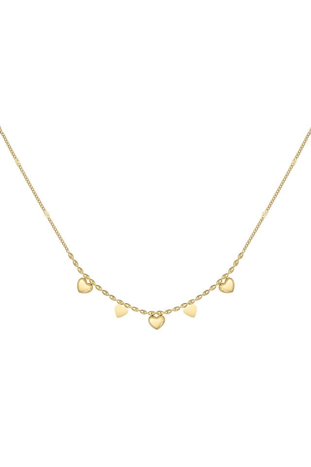 Ketting Tiny hearts