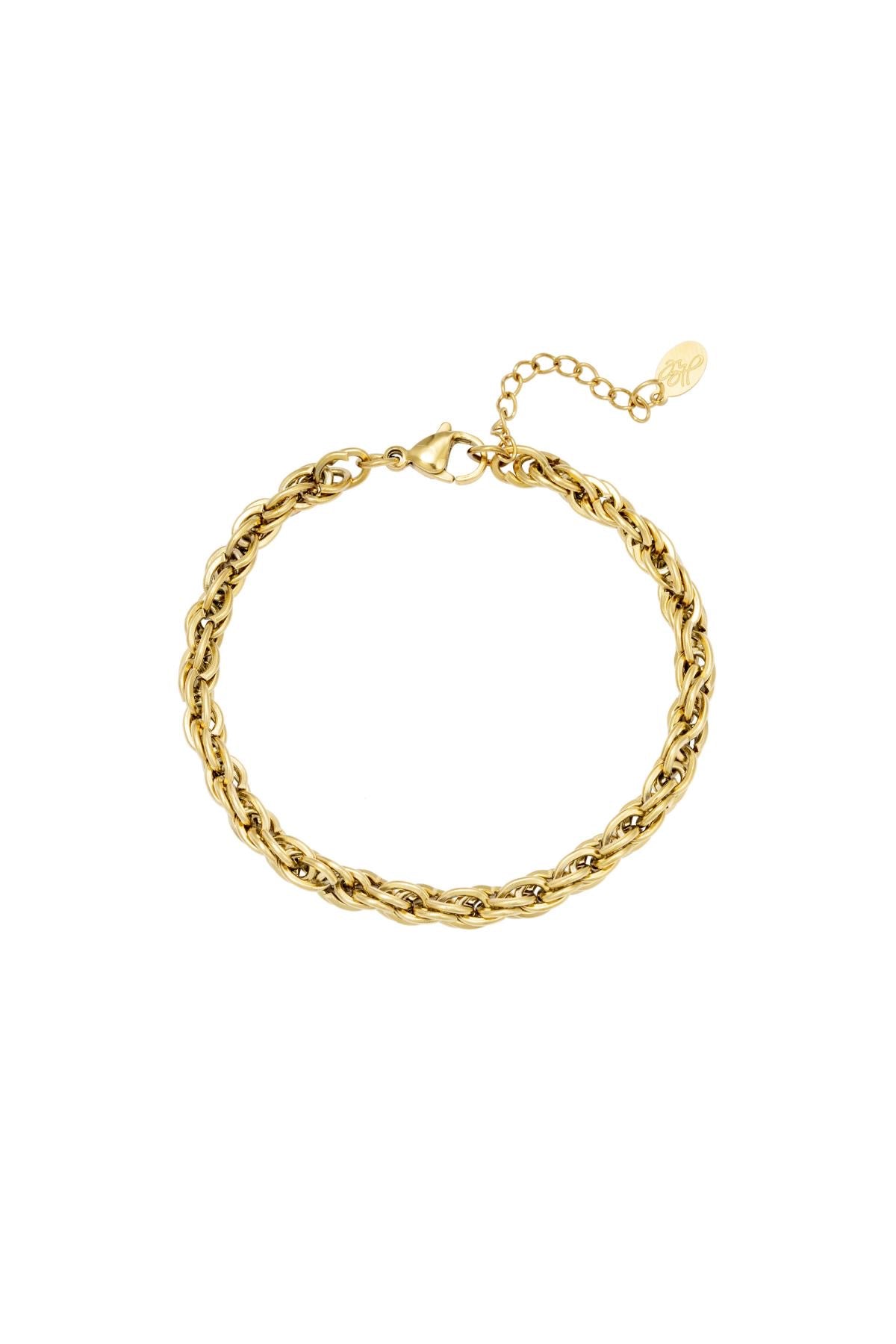 Armband Twisted gold