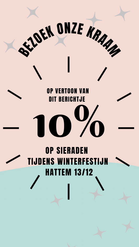 Vakje 13 | 10 % korting tijdens Winterfestijn Hattem