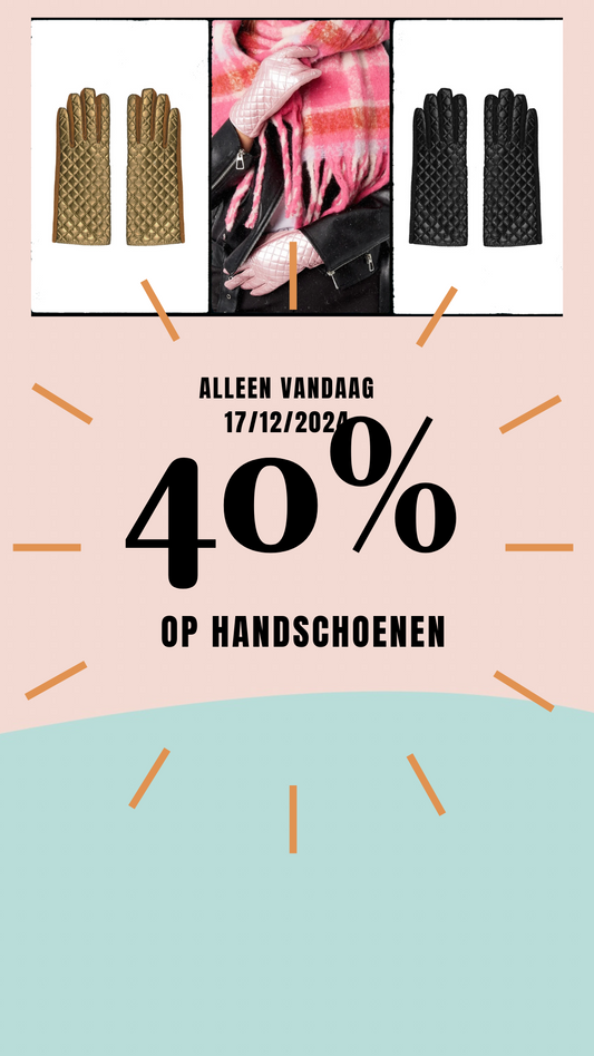 Vakje 17 | 40 % korting handschoenen