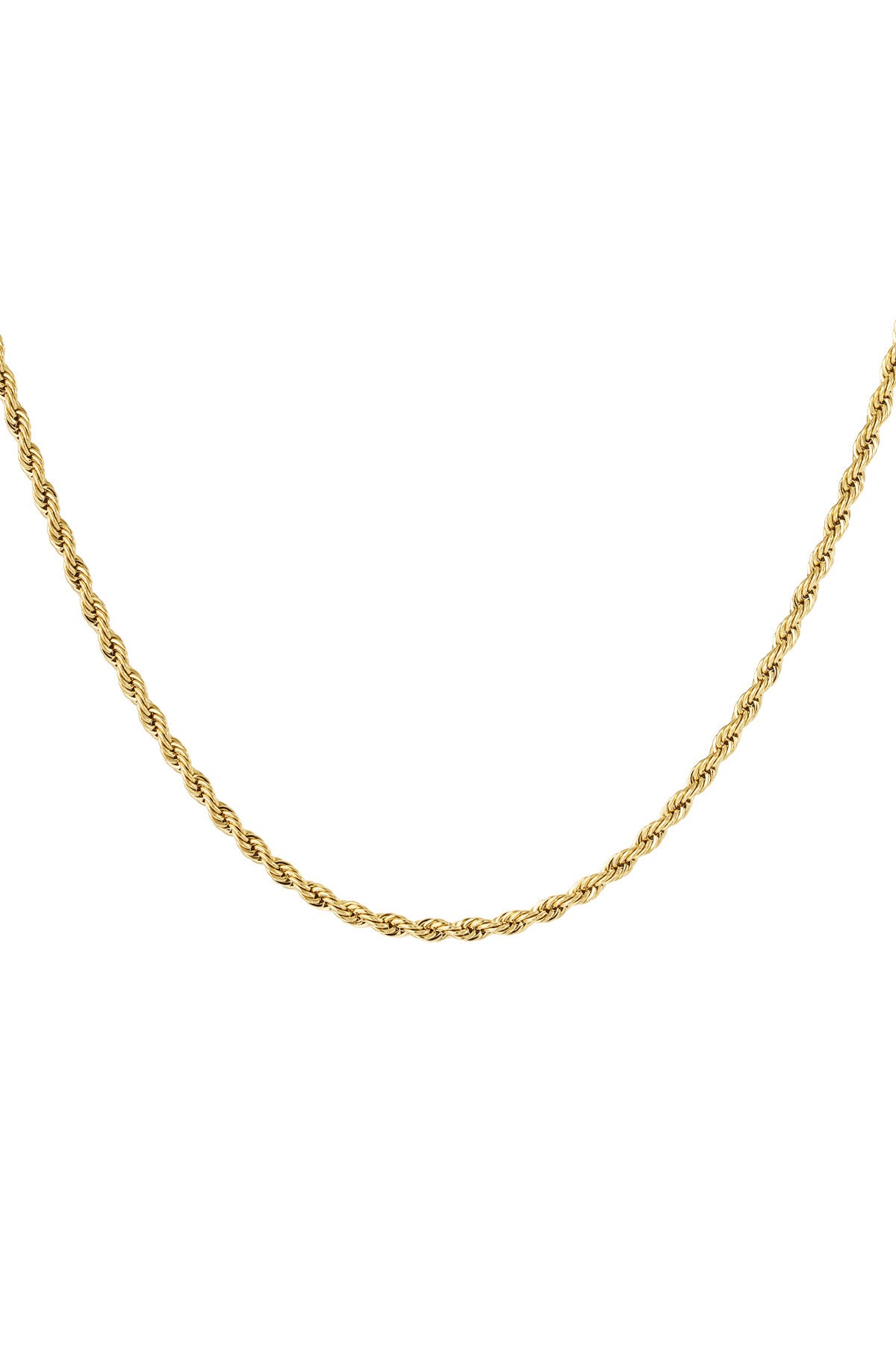 Ketting Twisted | goud en zilver beschikbaar