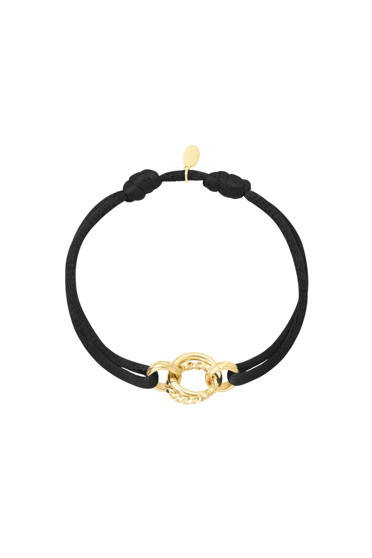 Armband stof Cirkels