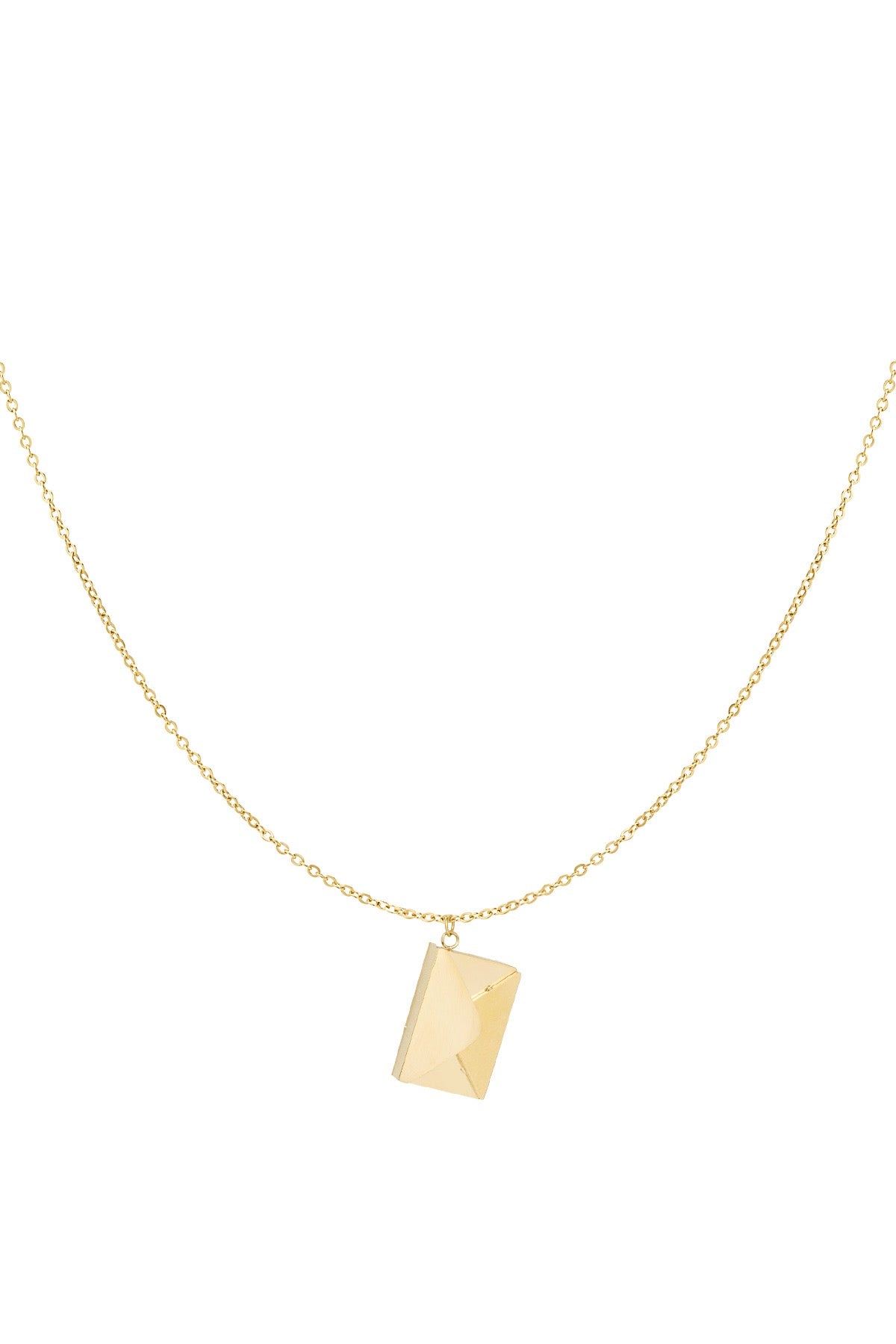 Ketting Love you message | zilver & goud beschikbaar