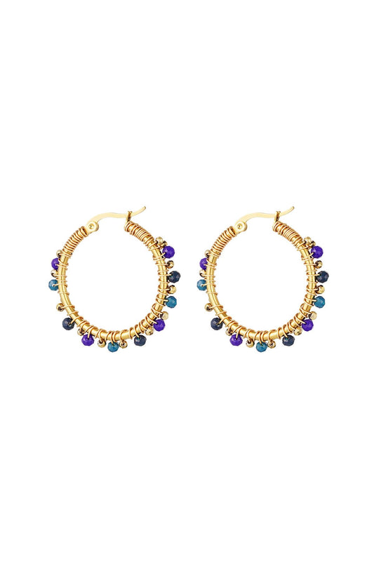 Oorringen Colorful hoops | meerdere kleuren beschikbaar