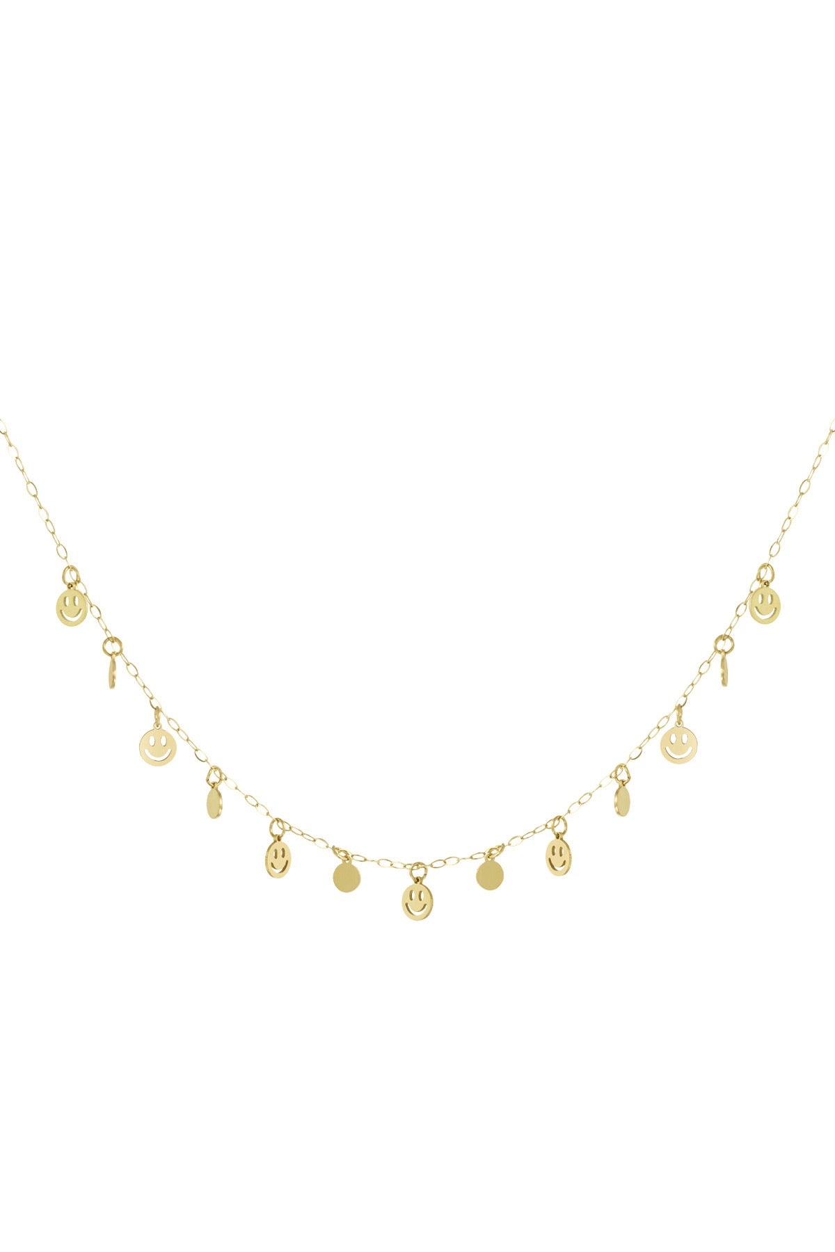 Ketting Smile & shine | goud en zilver beschikbaar