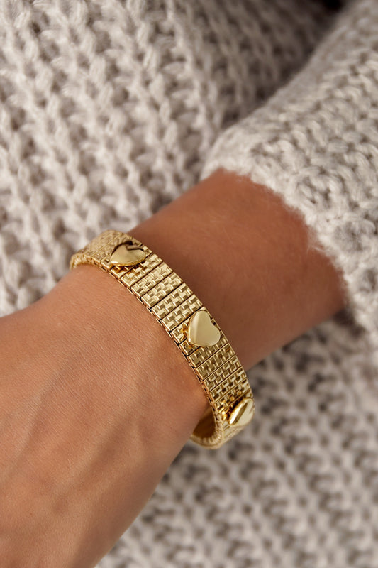 Armband Endless love | zilver & goud beschikbaar